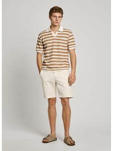 Pepe Jeans Szorty w kolorze kremowym rozmiar: W34