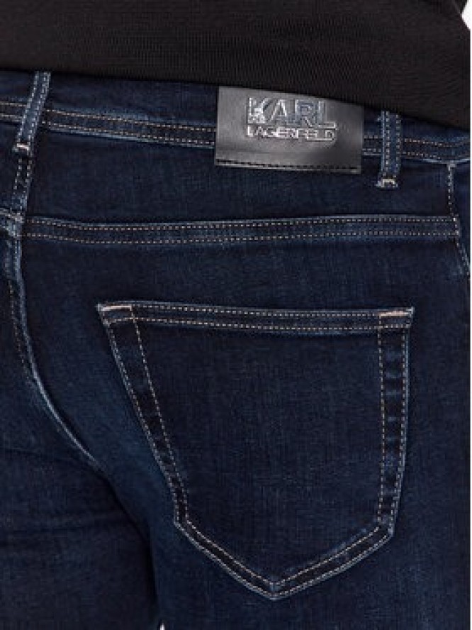 KARL LAGERFELD Jeansy 265840 500830 Granatowy Slim Fit