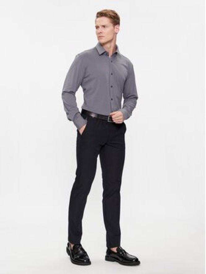 Boss Koszula P-Hank-S-Kent-C1-222 50508730 Srebrny Slim Fit