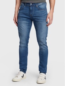 Pepe Jeans Jeansy Finsbury PM206321 Niebieski Skinny Fit