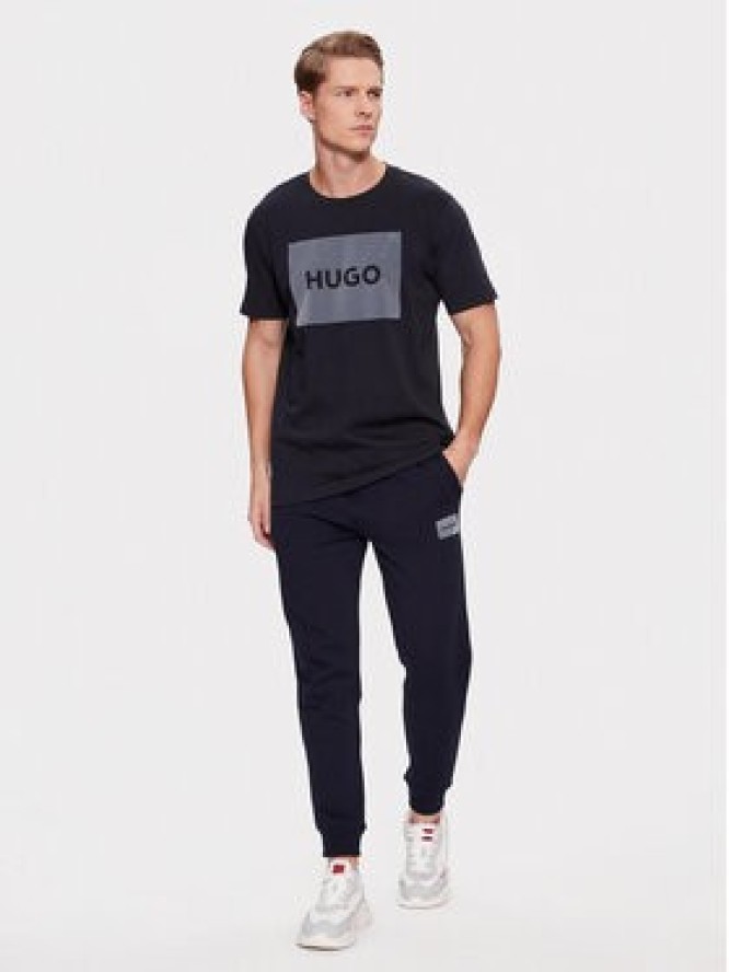 Hugo T-Shirt Dulive_V 50501004 Granatowy Regular Fit