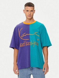 Karl Kani T-Shirt Block 6060235 Kolorowy Boxy Fit