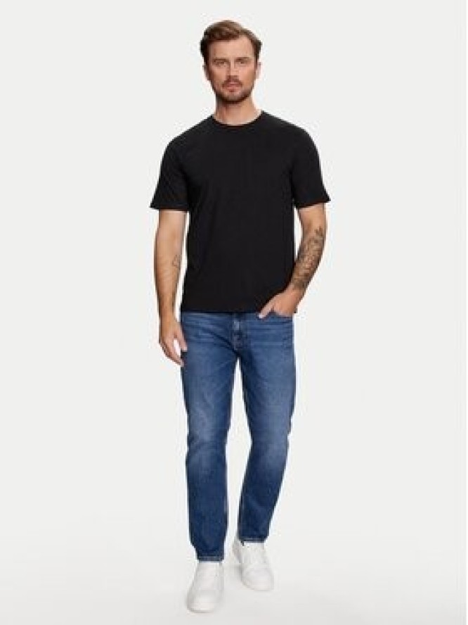 Jack&Jones Komplet 3 t-shirtów Under 12248076 Czarny Standard Fit