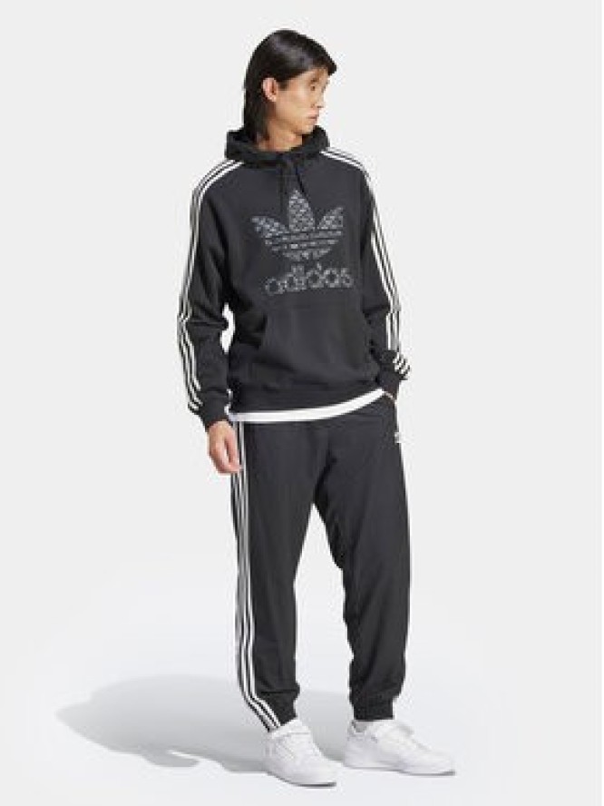 adidas Bluza Classic Mono Graphic IS2933 Czarny Regular Fit