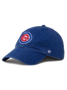 47 Brand Czapka z daszkiem Mlb Chicago Cubs '47 Clean Up B-RGW05GWS-RYB Granatowy