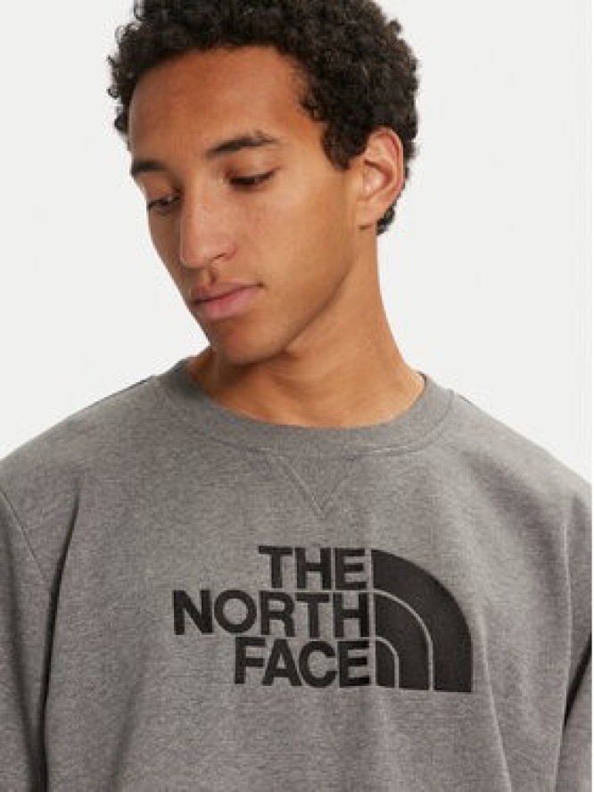 The North Face Bluza Drew Peak NF0A89EK Szary Regular Fit