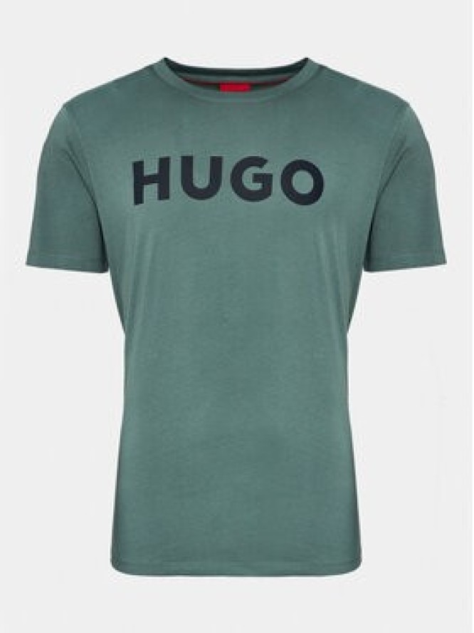 Hugo T-Shirt Dulivio 50467556 Zielony Regular Fit