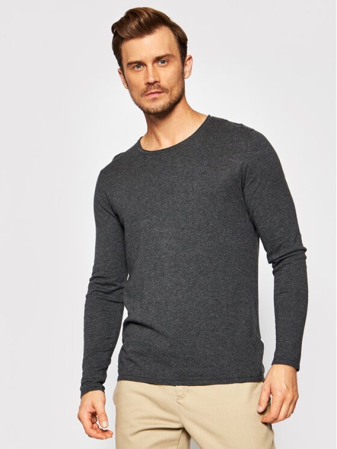 Selected Homme Sweter Rome 16079774 Szary Regular Fit