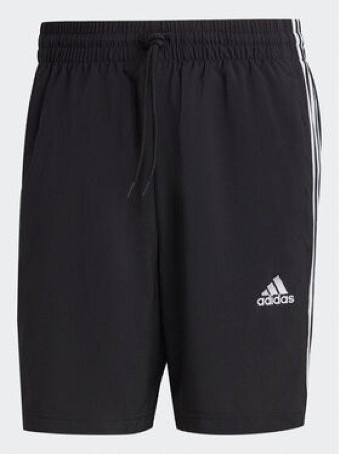 adidas Szorty sportowe AEROREADY Essentials Chelsea 3-Stripes Shorts IC1484 Czarny Regular Fit