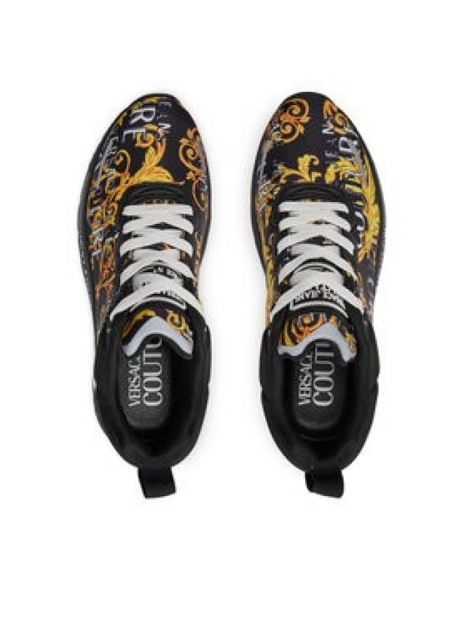 Versace Jeans Couture Sneakersy 76YA3SA1 Czarny