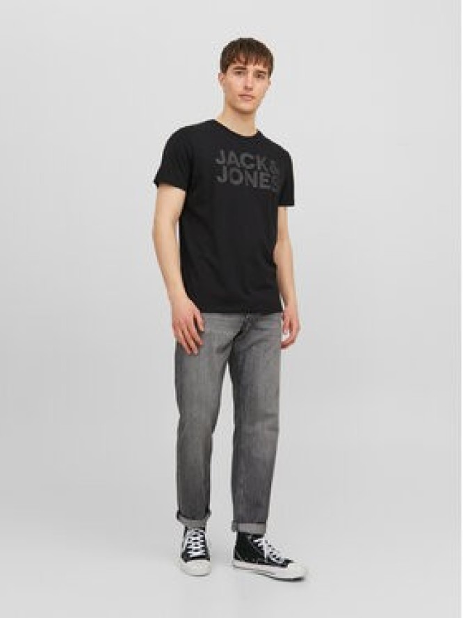 Jack&Jones T-Shirt Corp 12151955 Czarny Standard Fit