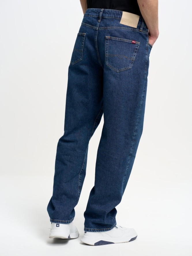 Spodnie jeans męskie loose Isaac 454