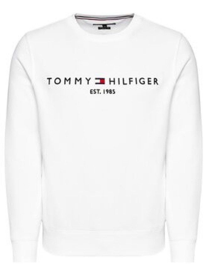 Tommy Hilfiger Bluza Logo MW0MW11596 Biały Regular Fit