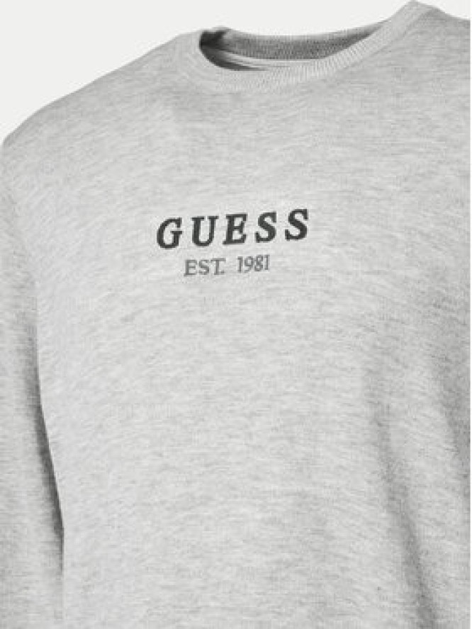 Guess Sweter M4YR04 Z3052 Szary Regular Fit