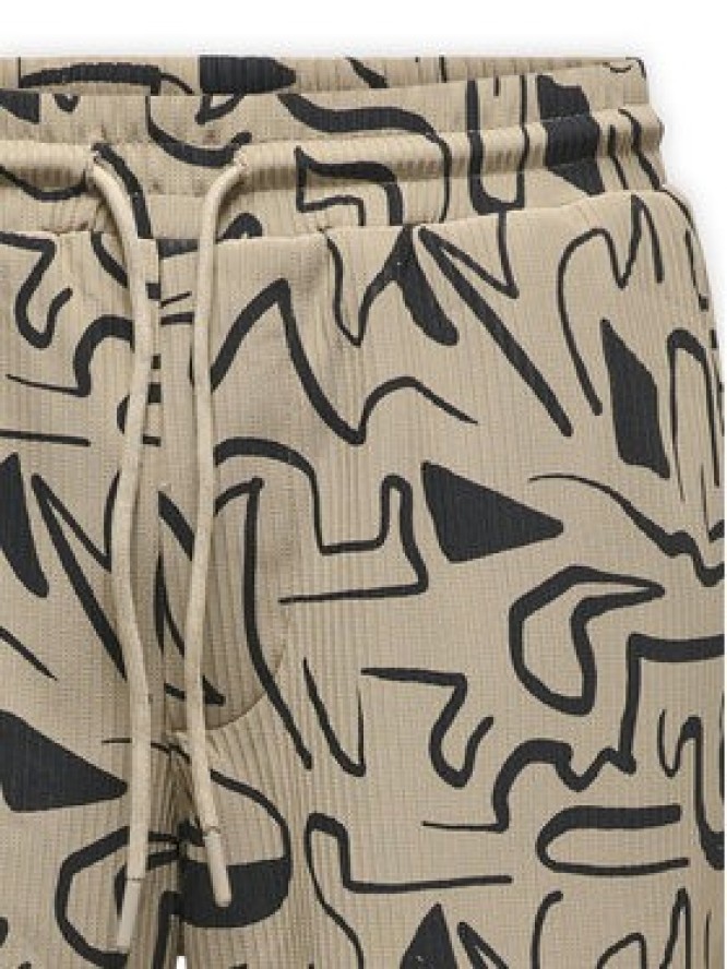 Only & Sons Szorty materiałowe Tel 22033513 Beżowy Regular Fit