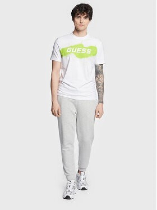 Guess T-Shirt Z3GI15 J1314 Biały Slim Fit