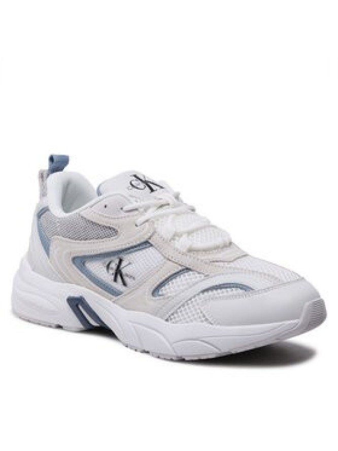 Calvin Klein Jeans Sneakersy Retro Tennis Su-Mesh YM0YM00589 Biały