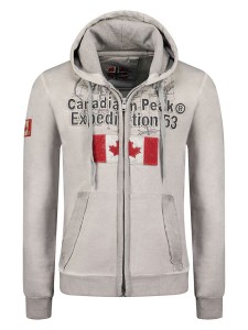 Canadian Peak Bluza "Gimdeak" w kolorze jasnoszarym rozmiar: L