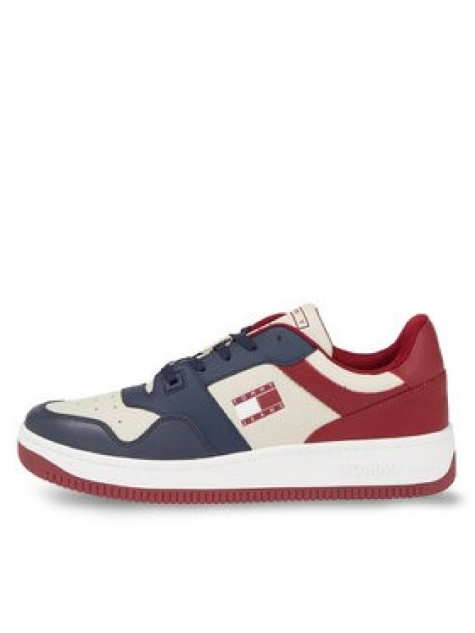 Tommy Jeans Sneakersy Tjm Basket Premium Color EM0EM01256 Niebieski