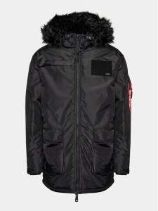 Alpha Industries Kurtka zimowa Arctic Airborne 138133 Czarny Regular Fit