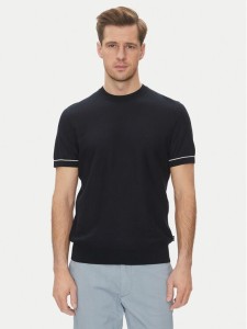 BOSS Sweter Jianfranco 50537642 Granatowy Regular Fit