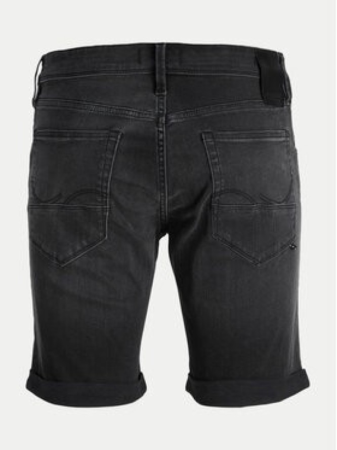 Jack&Jones Szorty jeansowe Rick 12249085 Czarny Regular Fit