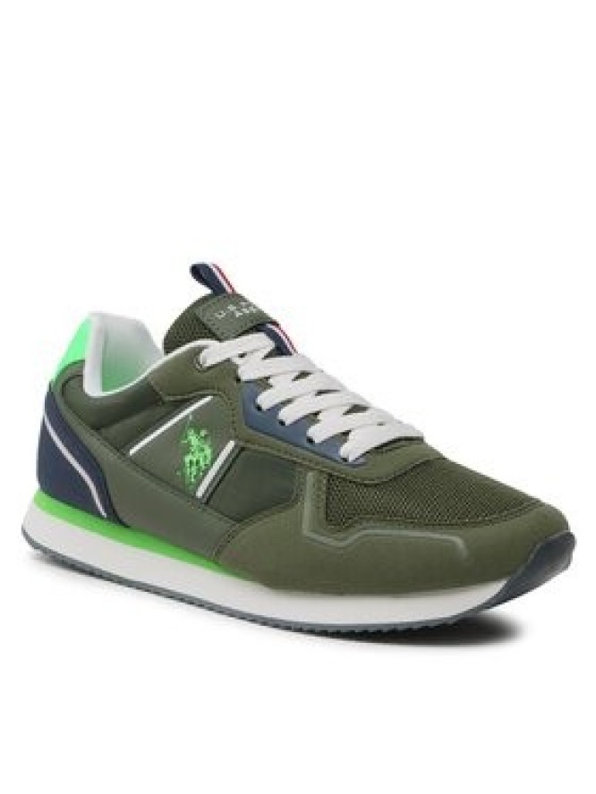 U.S. Polo Assn. Sneakersy Nobil NOBIL004C Zielony