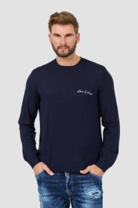 ARMANI EXCHANGE Granatowy sweter Jumpers