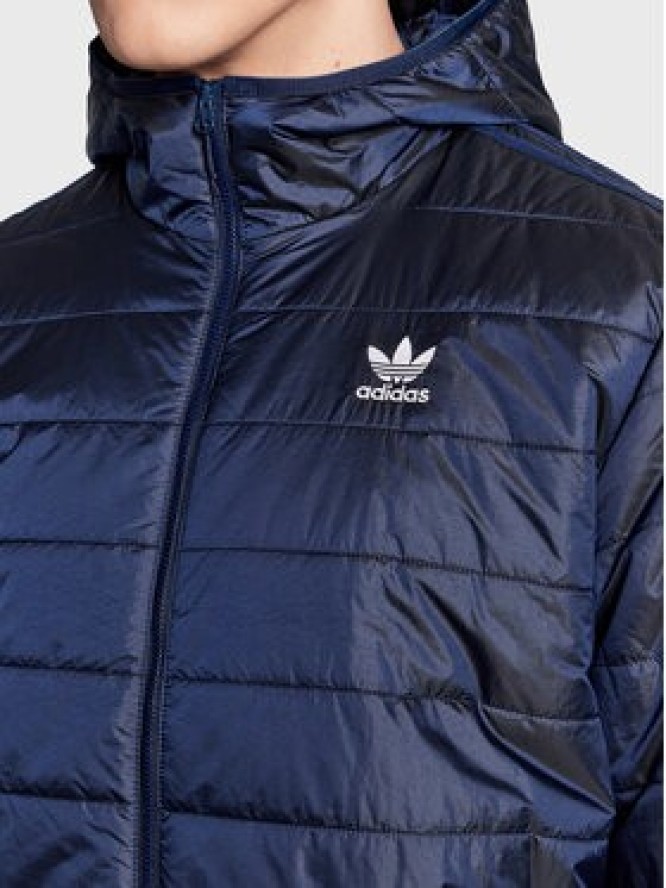 adidas Kurtka puchowa HM2460 Granatowy Regular Fit