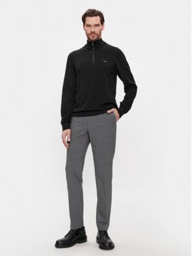 Calvin Klein Sweter K10K112735 Czarny Regular Fit