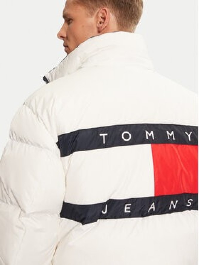 Tommy Jeans Kurtka puchowa Alaska DM0DM20479 Biały Regular Fit