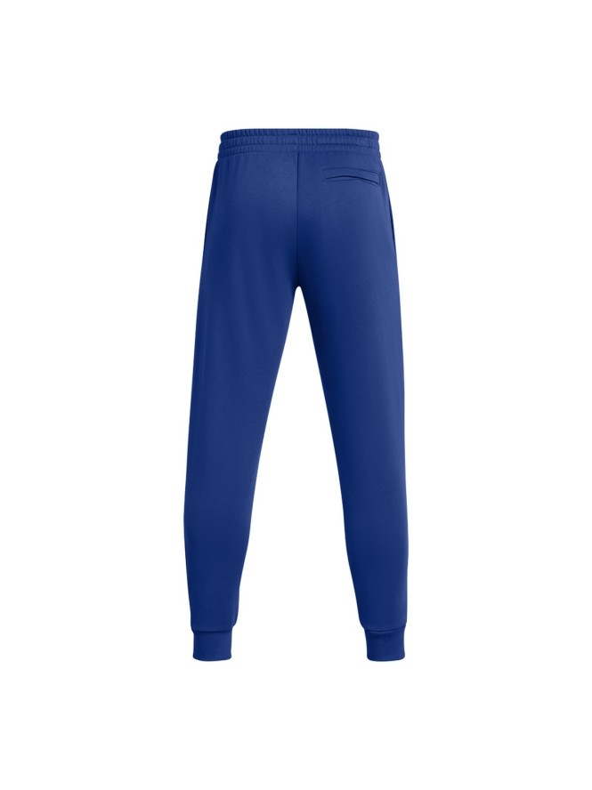 Spodnie dresowe męskie Under Armour UA Rival Fleece Joggers - niebieskie