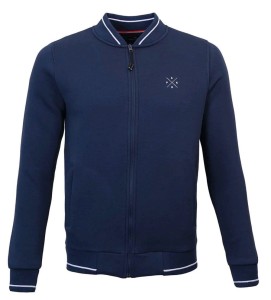 Bluza Granatowa z Kieszonkami, Bomberka, Bejsbolówka, Męska -PAKO JEANS