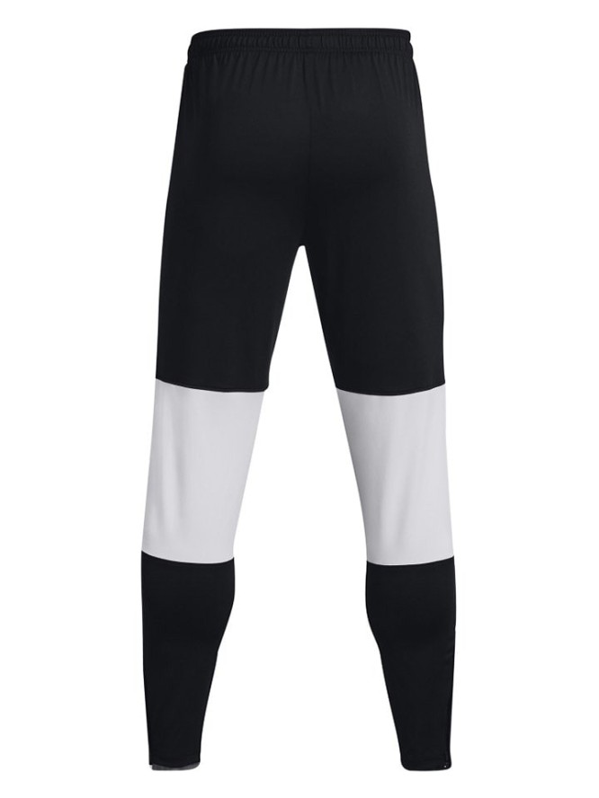 Under Armour Spodnie sportowe "Challenger" w kolorze czarno-białym rozmiar: M