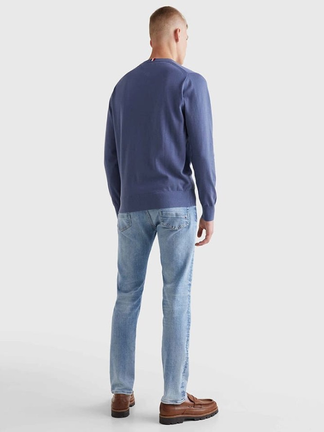 Tommy Hilfiger Sweter w kolorze niebieskim rozmiar: XXL