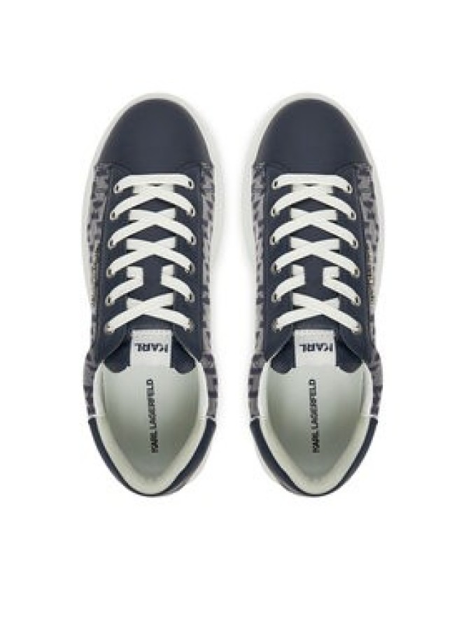 KARL LAGERFELD Sneakersy KL52565 Granatowy