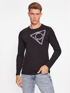 Guess Longsleeve M3BI14 I3Z14 Czarny Regular Fit