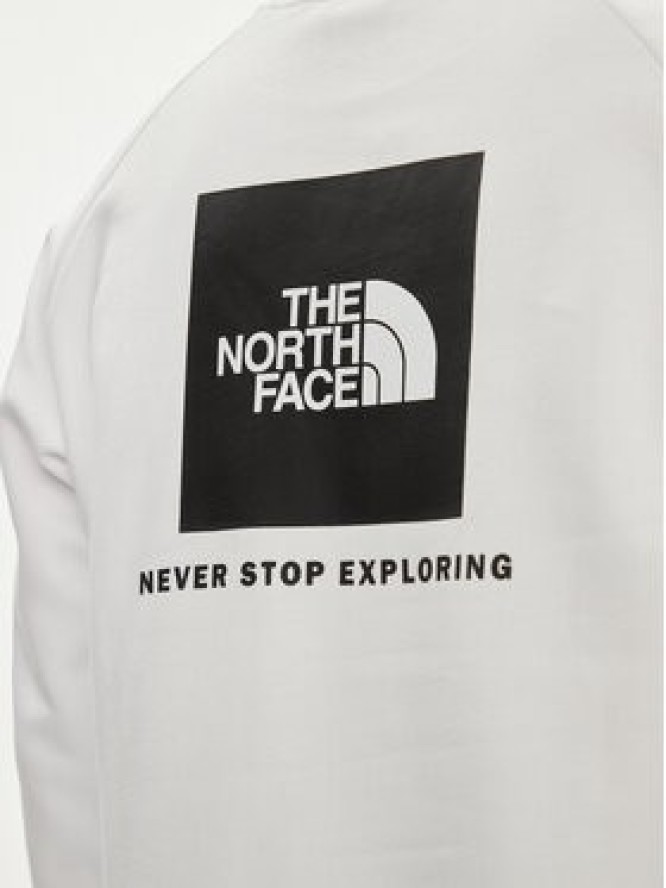 The North Face Bluza Redbox NF0A4SZ9 Biały Regular Fit