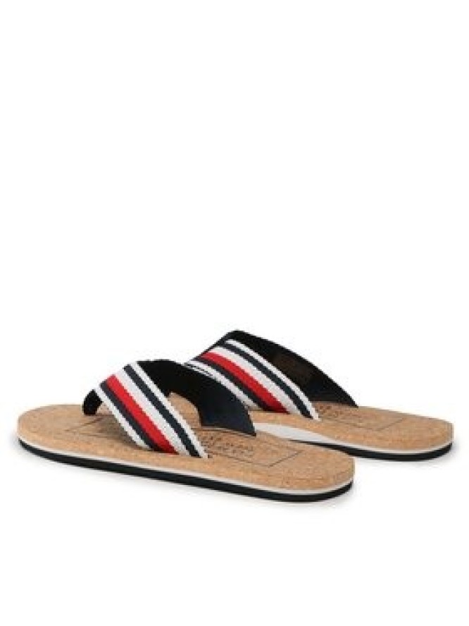 Tommy Hilfiger Japonki Cork Beach Sandal FM0FM04475 Kolorowy