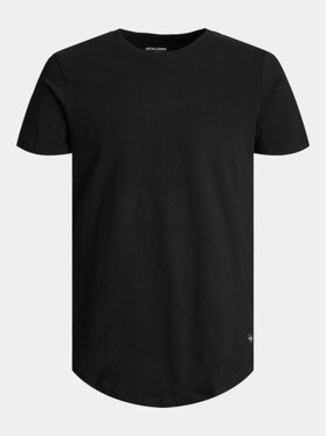 Jack&Jones T-Shirt Jjenoa 12113648 Czarny Long Line Fit
