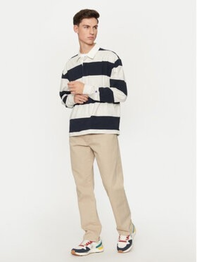 Champion Polo 220438 Szary Loose Fit