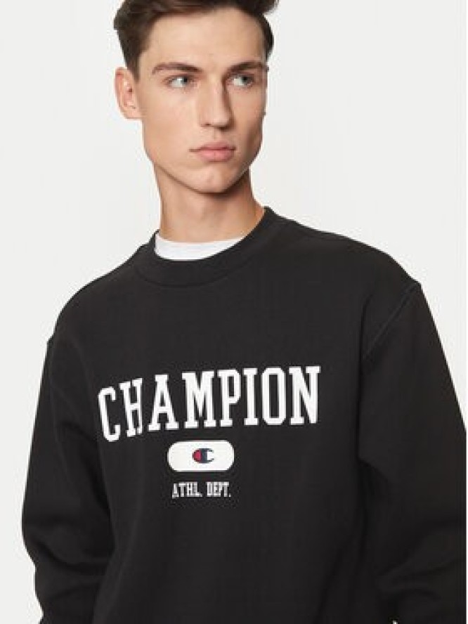 Champion Bluza 220431 Czarny Regular Fit