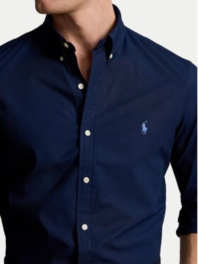 Polo Ralph Lauren Koszula 710928254001 Granatowy Slim Fit