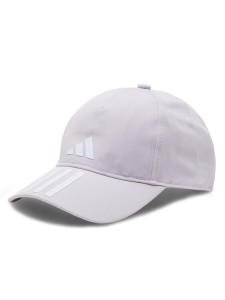 adidas Czapka z daszkiem 3-Stripes AEROREADY Running Training Baseball Cap IC6521 Fioletowy