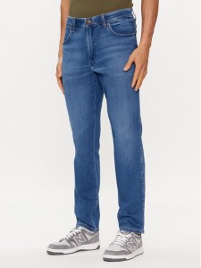 Wrangler Jeansy River 112352673 Niebieski Tapered Fit