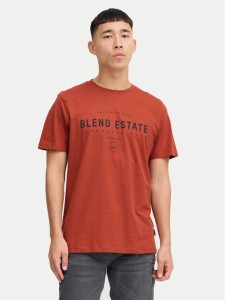 Blend T-Shirt 20717160 Czerwony Regular Fit