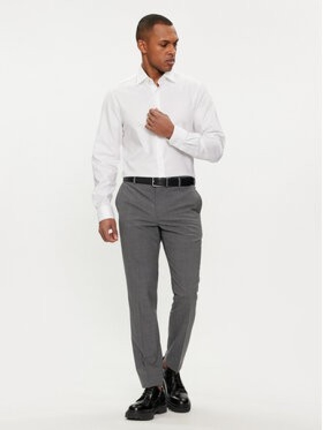 Michael Kors Koszula MD0MD91514 Biały Slim Fit