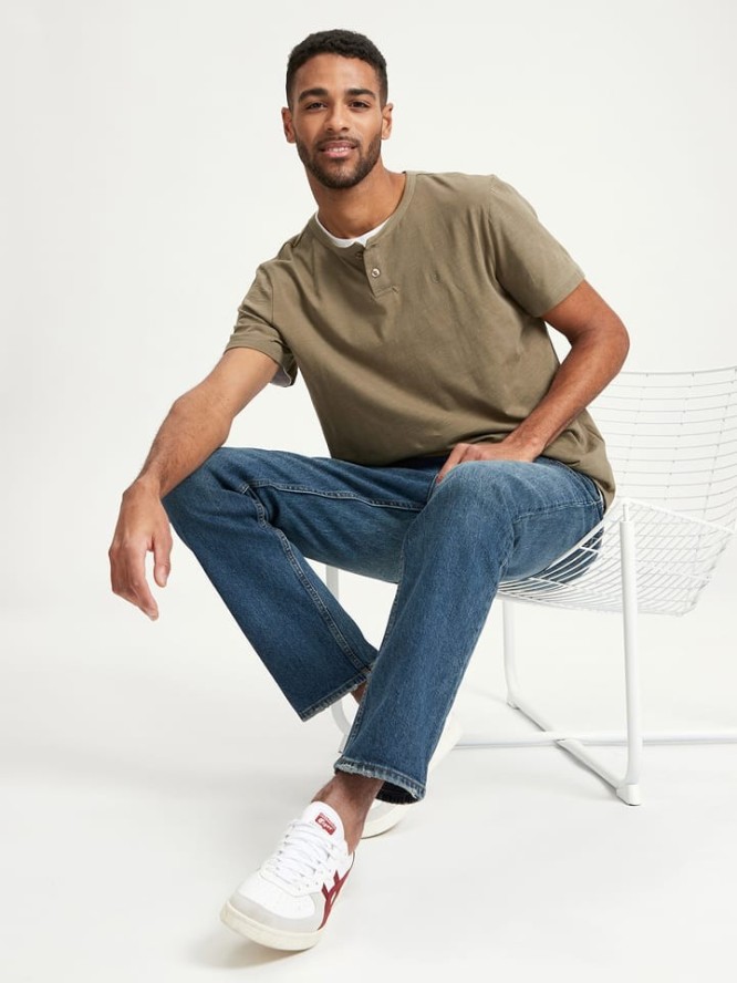 Cross Jeans Koszulka w kolorze khaki rozmiar: XXL