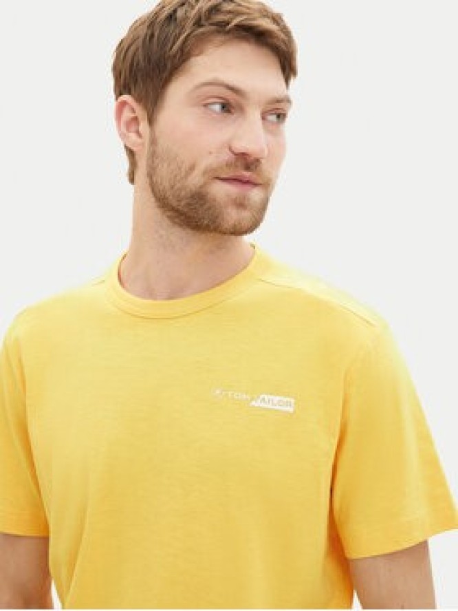 Tom Tailor T-Shirt 1040821 Żółty Regular Fit