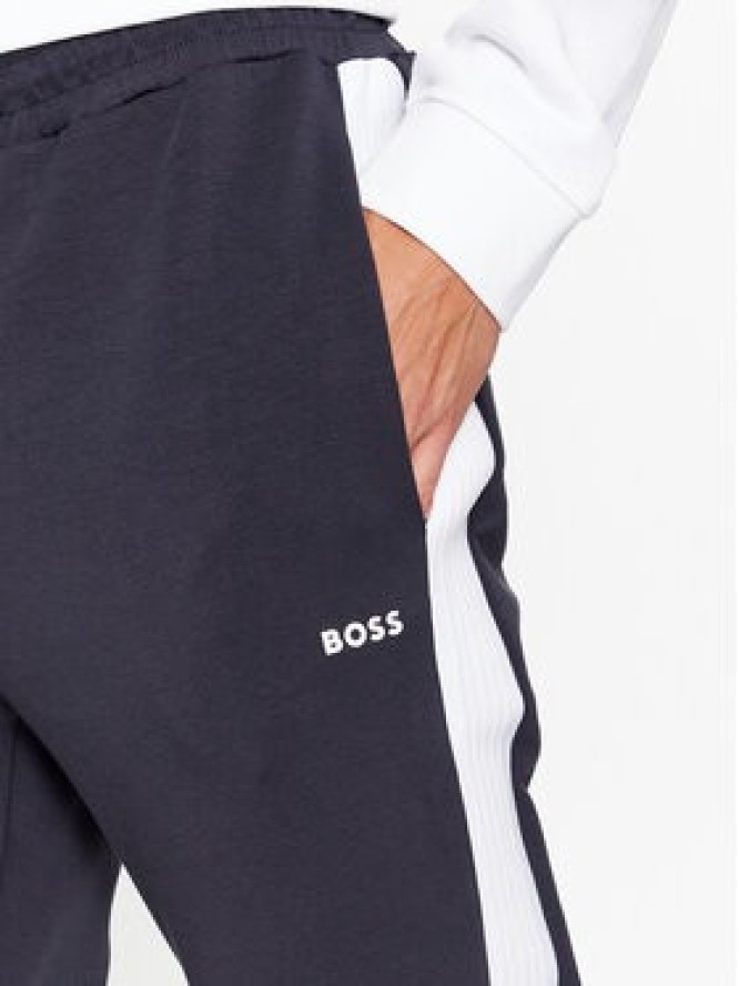 Boss Spodnie dresowe 50493505 Granatowy Regular Fit